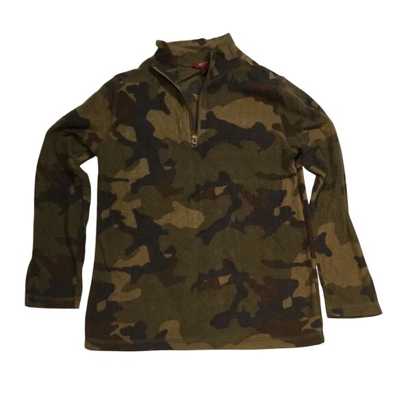 Arizona Jean 1/4 Zip Camo Pullover - Picture 1 of 3